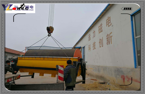 永磁筒式磁選機(jī)，四川CTB-618永磁筒式磁選機(jī)1230磁場(chǎng)強(qiáng)度_磁鐵如何分布_四川CTB-618永磁筒式磁選機(jī)1230磁場(chǎng)強(qiáng)度不吸鐵如何處理